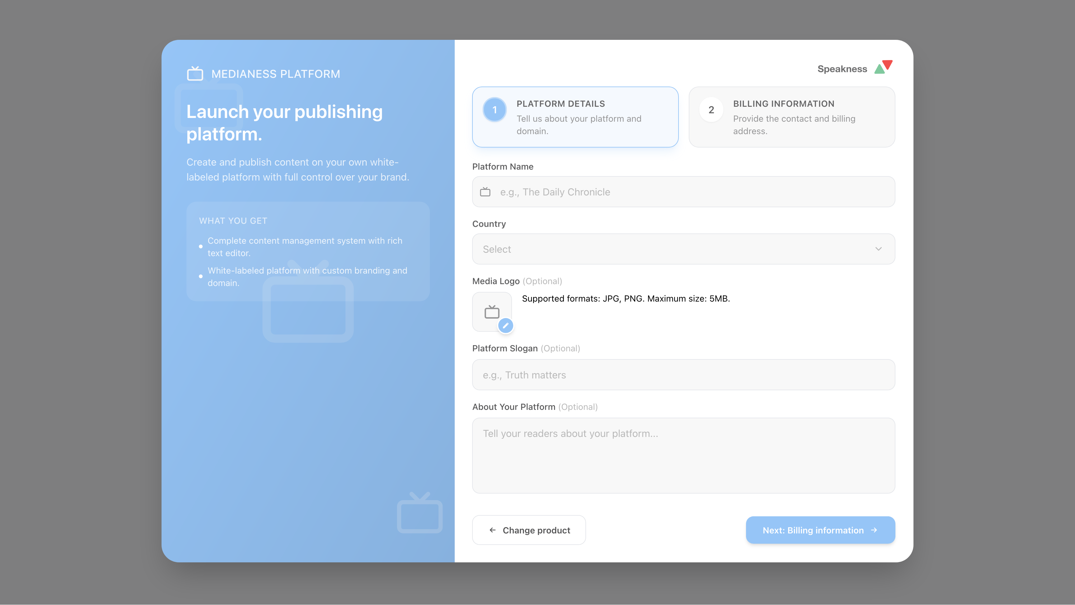 Get started in minutes